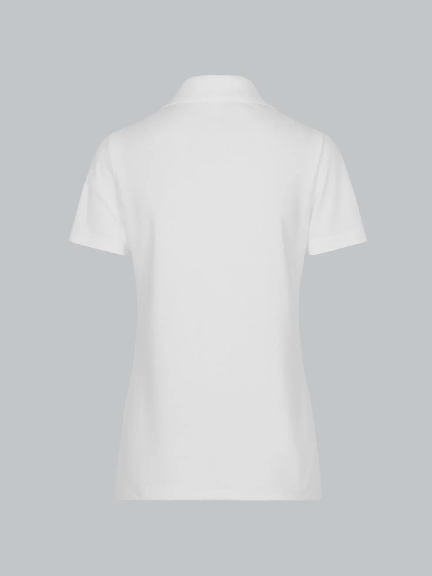 Poloshirt aus Baumwolle Weiss