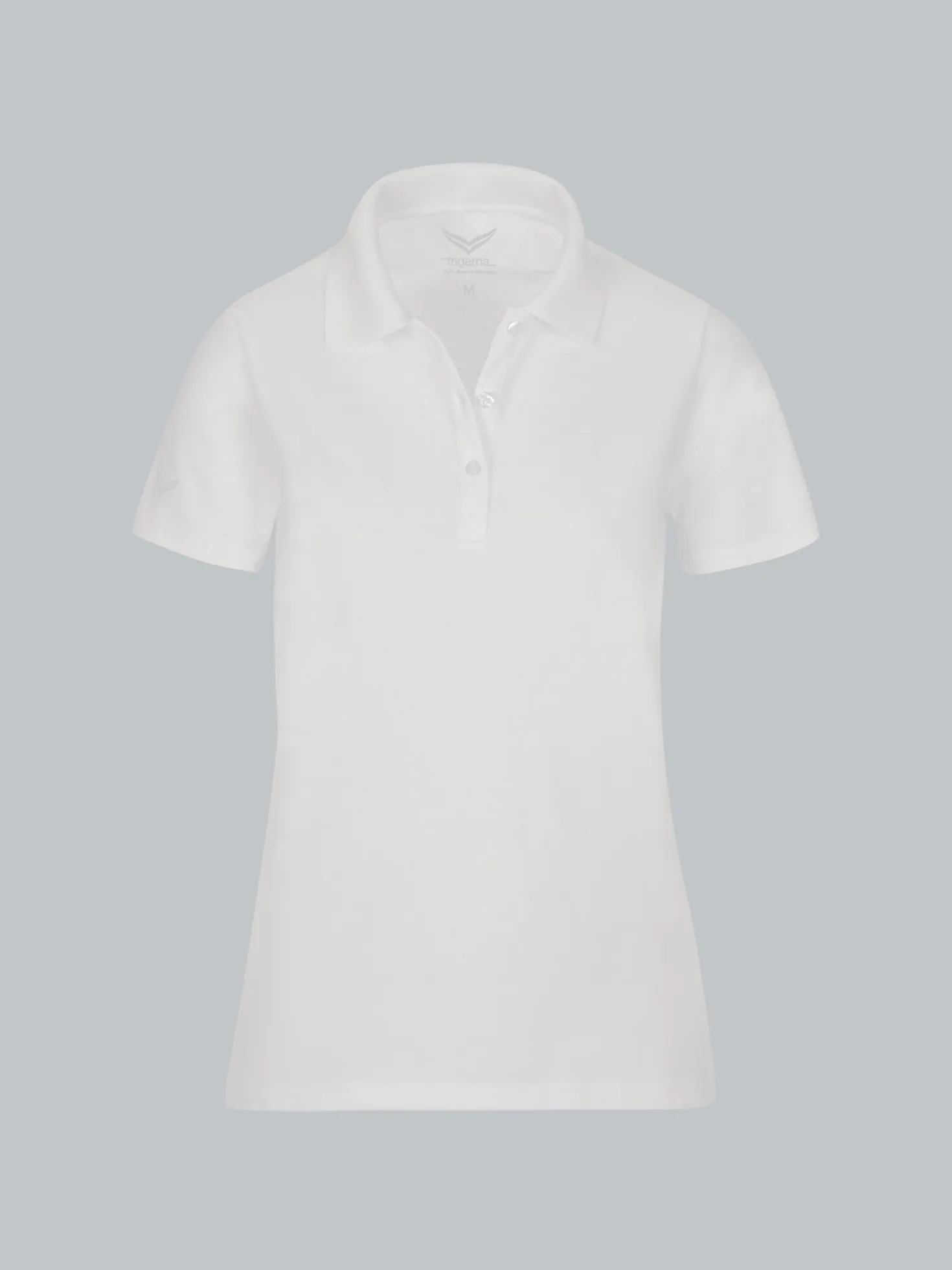 Poloshirt aus Baumwolle Weiss
