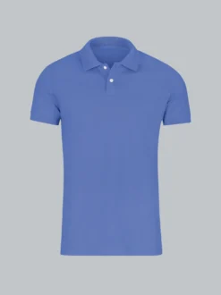 Poloshirt aus elast. Piqué Lavendel