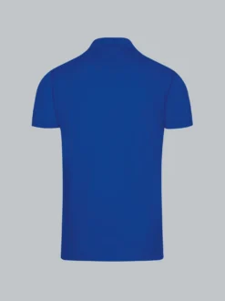 Poloshirt aus elast. Piqué Royal