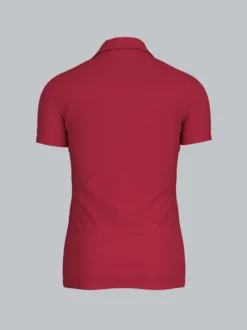Poloshirt aus elast. Piqué Rubin