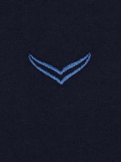 Poloshirt aus Single-Jersey Navy