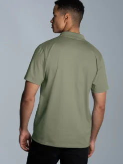 Poloshirt aus Single-Jersey Salbei