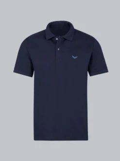 Polo-Shirt 100% Biobaumwolle Navy