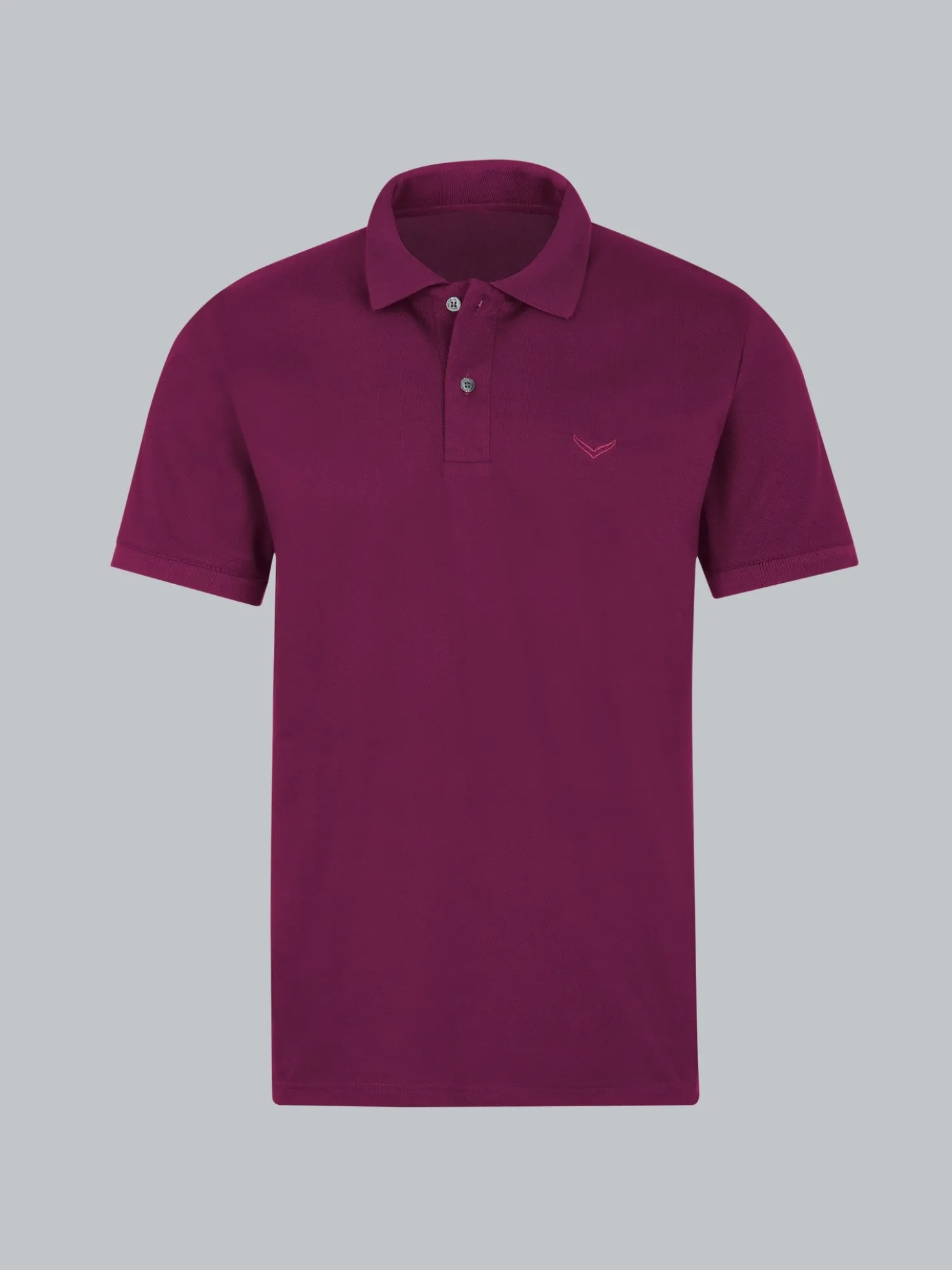 Polo-Shirt 100% Biobaumwolle Sangria