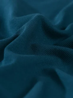 Polo-Shirt 100% Biobaumwolle Saphir