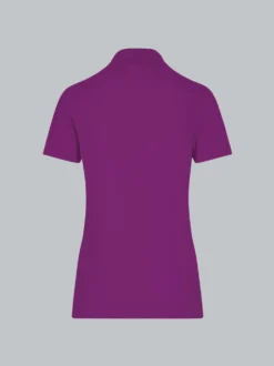 Poloshirt Brombeer