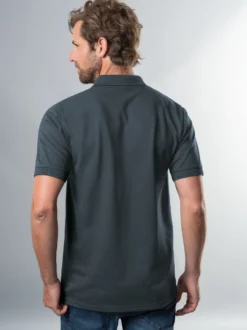 Poloshirt DELUXE Piqué Anthrazit