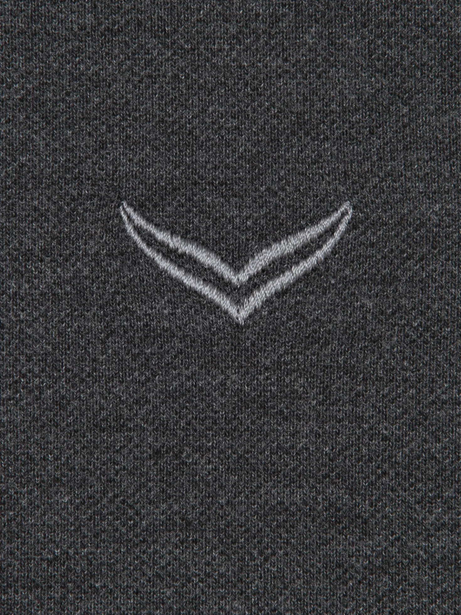 Poloshirt DELUXE Piqué Anthrazit-melange
