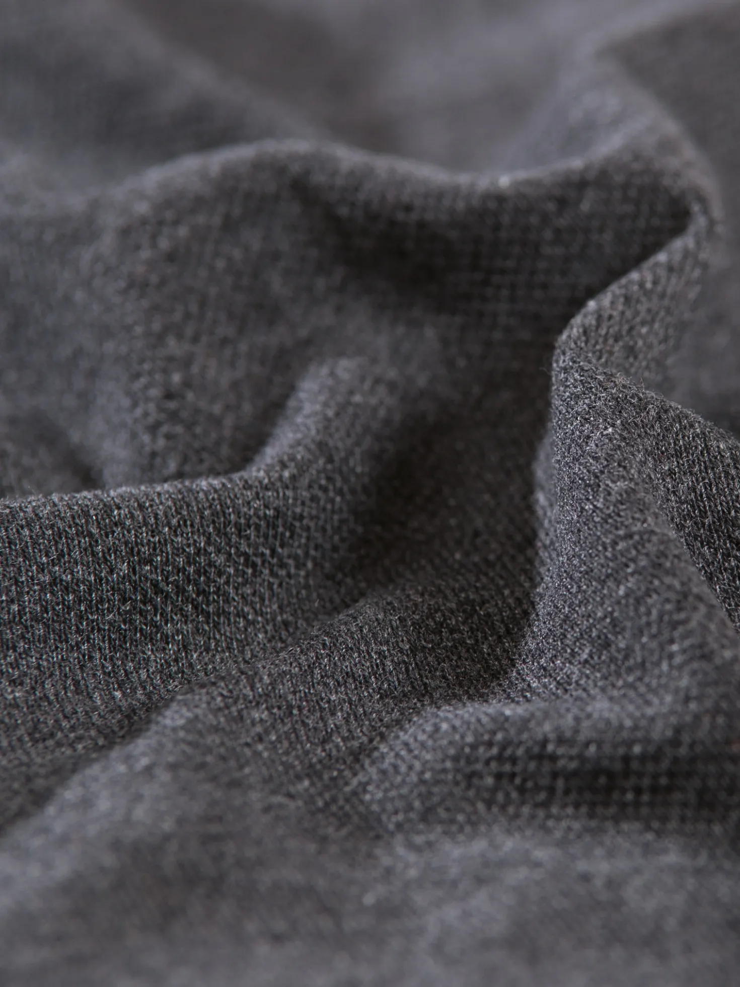 Poloshirt DELUXE Piqué Anthrazit-melange