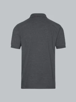 Poloshirt DELUXE Piqué Anthrazit-melange
