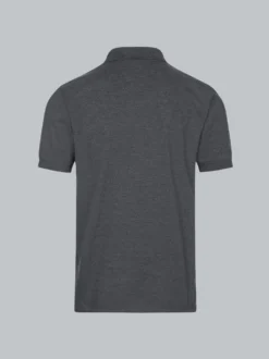 Poloshirt DELUXE Piqué Anthrazit-melange