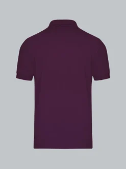 Poloshirt DELUXE Piqué Aubergine