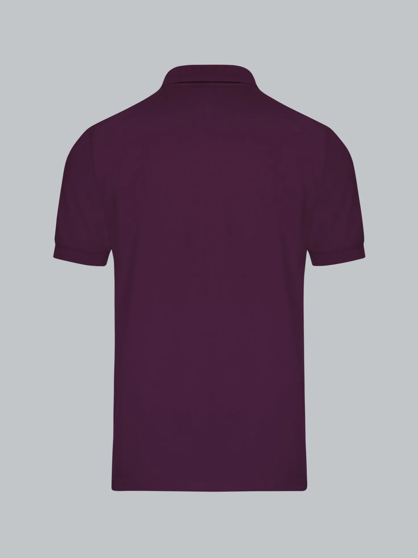 Poloshirt DELUXE Piqué Aubergine