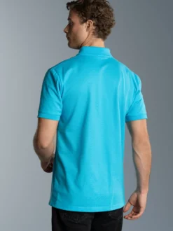 Poloshirt DELUXE Piqué Azur