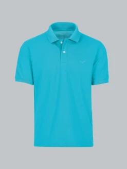 Poloshirt DELUXE Piqué Azur
