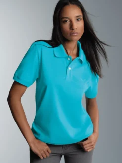 Poloshirt DELUXE Piqué Azur