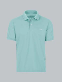 Poloshirt DELUXE Piqué Gletscher
