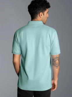 Poloshirt DELUXE Piqué Gletscher