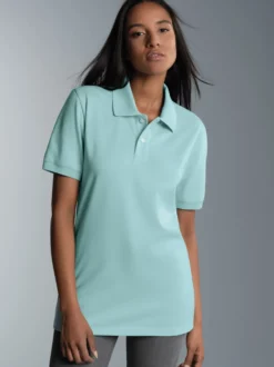 Poloshirt DELUXE Piqué Gletscher