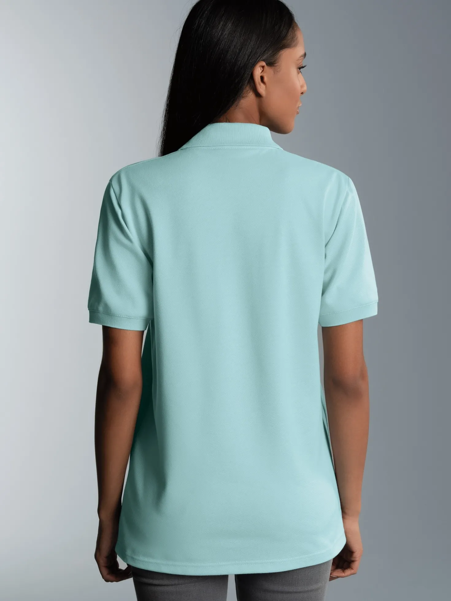 Poloshirt DELUXE Piqué Gletscher