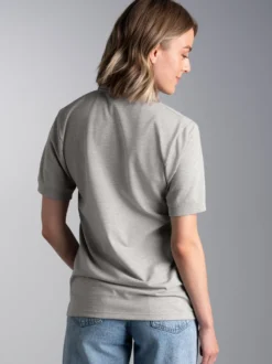 Poloshirt DELUXE Piqué Grau-melange