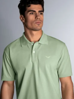 Poloshirt DELUXE Piqué Green tea