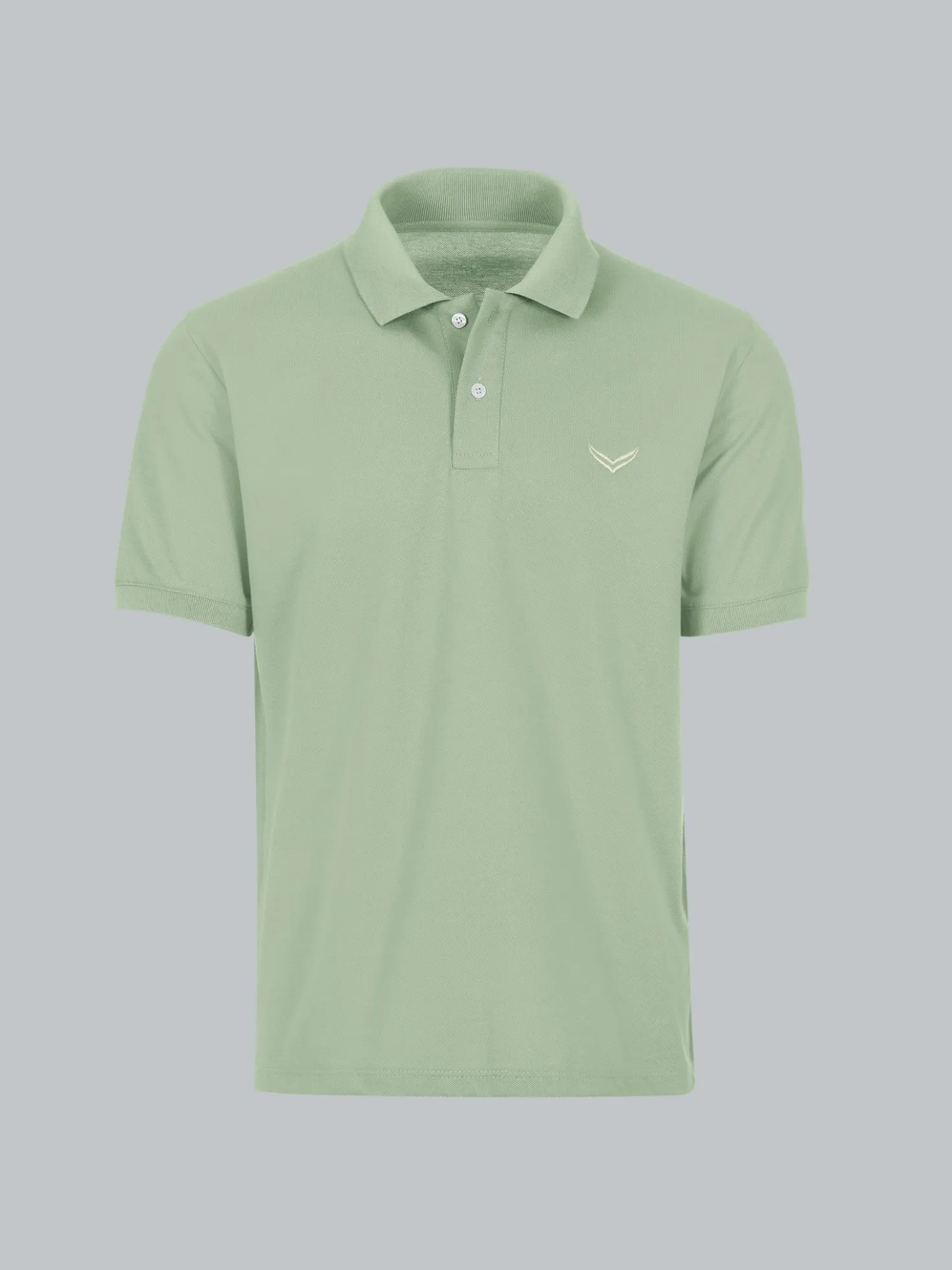 Poloshirt DELUXE Piqué Green tea