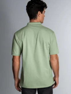 Poloshirt DELUXE Piqué Green tea