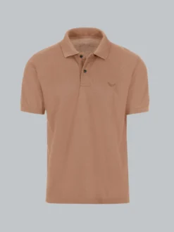 Poloshirt DELUXE Piqué Haselnuss