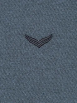 Poloshirt DELUXE Piqué Jeans-melange