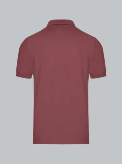 Poloshirt DELUXE Piqué Mahagoni