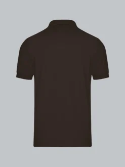 Poloshirt DELUXE Piqué Mocca
