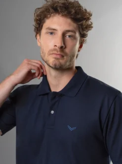 Poloshirt DELUXE Piqué Navy