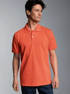 Poloshirt DELUXE Piqué Peach
