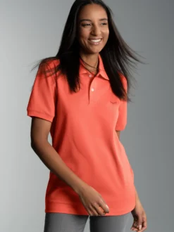 Poloshirt DELUXE Piqué Peach