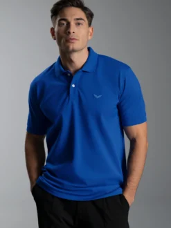 Poloshirt DELUXE Piqué Royal