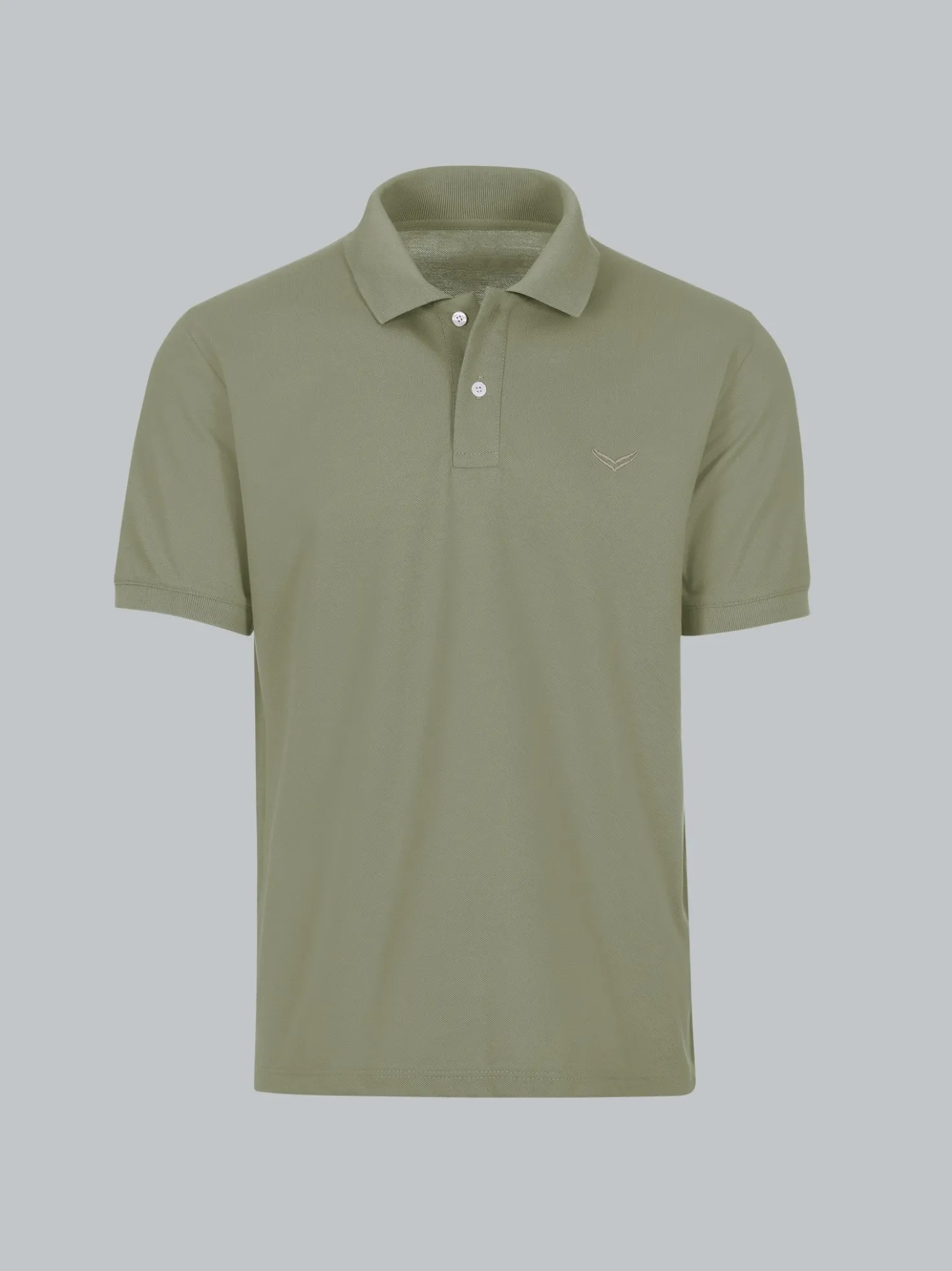 Poloshirt DELUXE Piqué Salbei