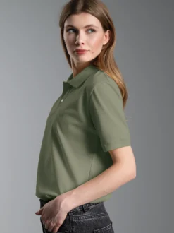 Poloshirt DELUXE Piqué Salbei