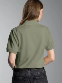 Poloshirt DELUXE Piqué Salbei