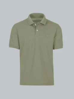 Poloshirt DELUXE Piqué Salbei