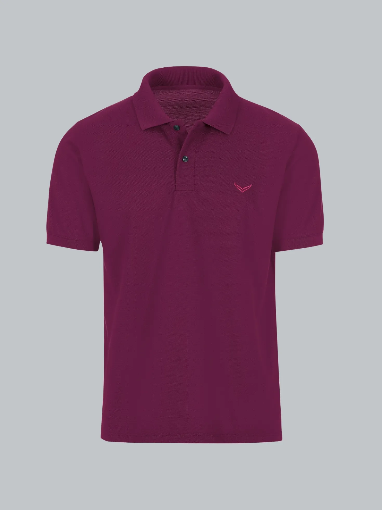 Poloshirt DELUXE Piqué Sangria