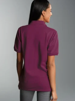 Poloshirt DELUXE Piqué Sangria