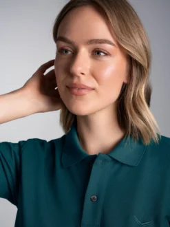 Poloshirt DELUXE Piqué Saphir