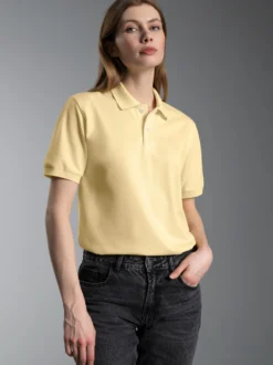 Poloshirt DELUXE Piqué Vanille