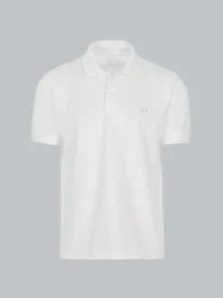 Poloshirt DELUXE Piqué Weiss