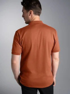 Poloshirt DELUXE Piqué Zimt