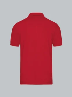 Poloshirt für Industriewäsche Schwinge am Arm Kirsch