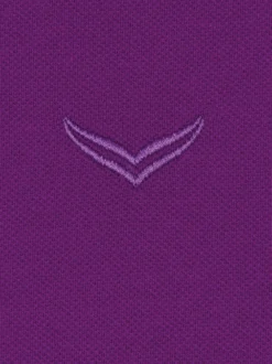 Poloshirt in Piqué-Qualität Brombeer