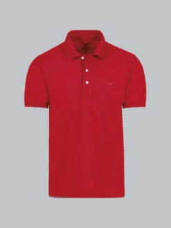 Poloshirt in Piqué-Qualität Kirsch